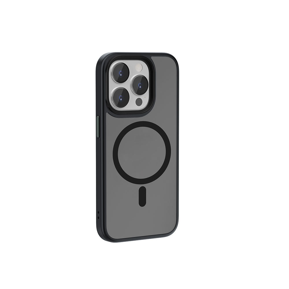 Apple iPhone 15 Pro Kılıf Wiwu FGG-011 M-safe Şarj Özellikli Kamera Korumalı Kapak - Görsel 2