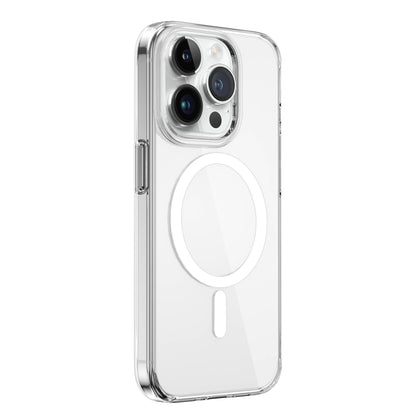 Apple iPhone 15 Pro Kılıf Wiwu FYY-014 M-safe Şarj Özellikli Şeffaf Kapak - Görsel 2