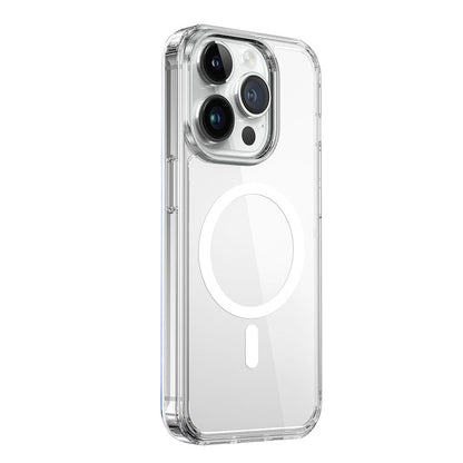 Apple iPhone 15 Pro Kılıf Wiwu MCC-101 Magnetic Crystal Sert PC Kapak - Görsel 3