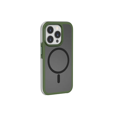 Apple iPhone 15 Pro Kılıf Wiwu ZKK-012 M-safe Şarj Özellikli Air Cushion Kapak - Görsel 4
