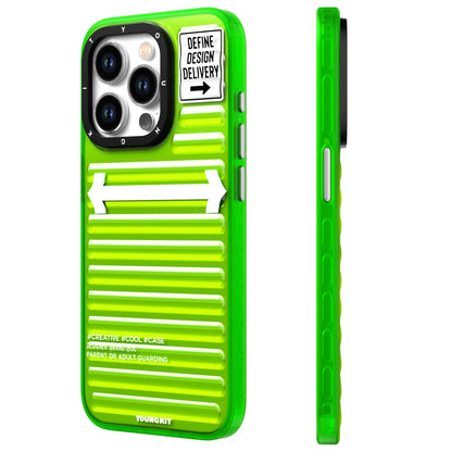 Apple iPhone 15 Pro Kılıf YoungKit Luggage FireFly Serisi Kapak - Görsel 5