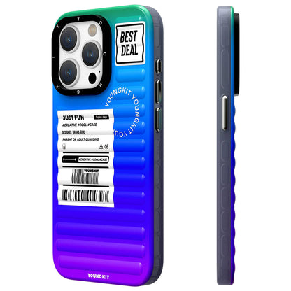Apple iPhone 15 Pro Kılıf YoungKit The Secret Color Serisi Kapak - Görsel 3
