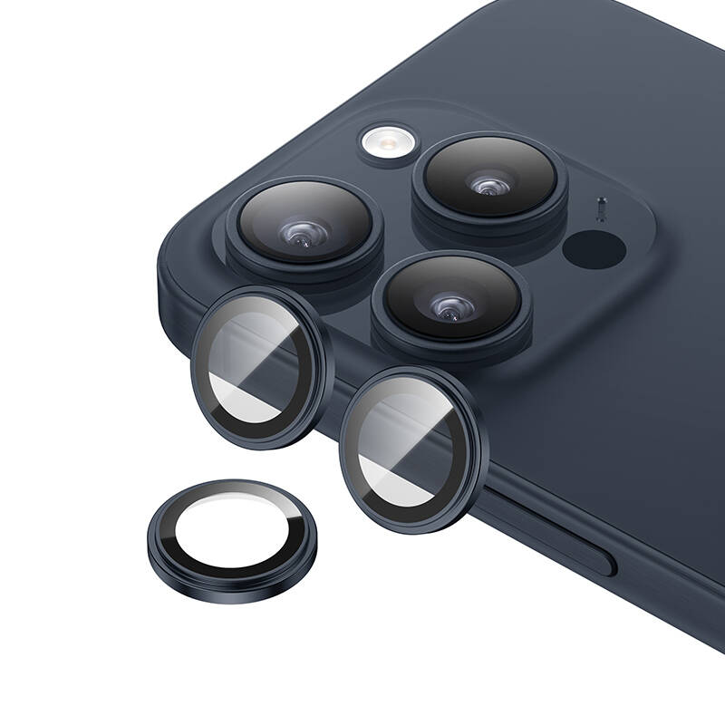 Apple iPhone 15 Pro Max Benks King Kong Corning Kamera Lens Koruyucu - Görsel 3