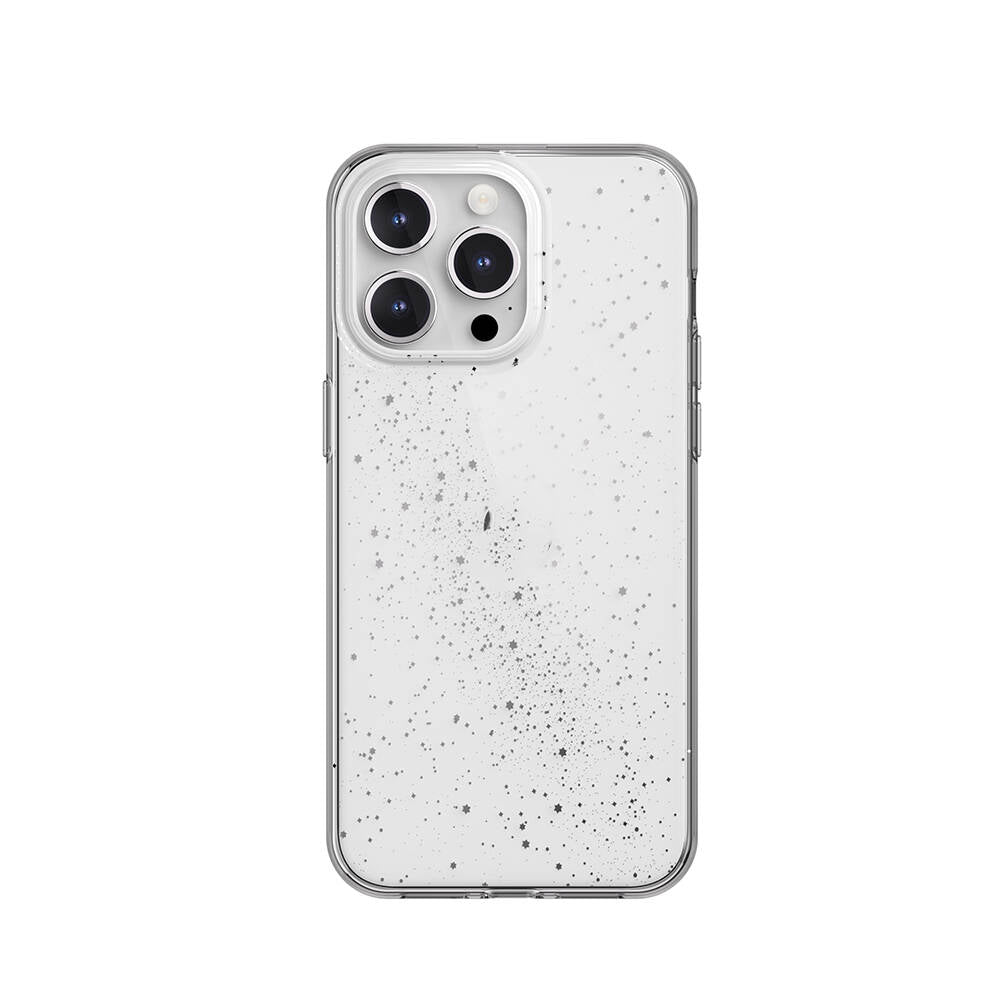 Apple iPhone 15 Pro Max Kılıf Çift Katmanlı IMD Baskılı Bumper Lisanslı Switcheasy Cosmos Starlight Kapak - Görsel 2