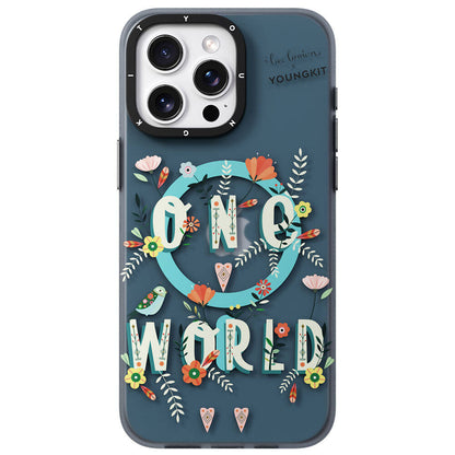 Apple iPhone 15 Pro Max Kılıf M-safe Şarj Özellikli Bee Brown Tasarımlı Youngkit Colorful Life Serisi Kapak - Görsel 2