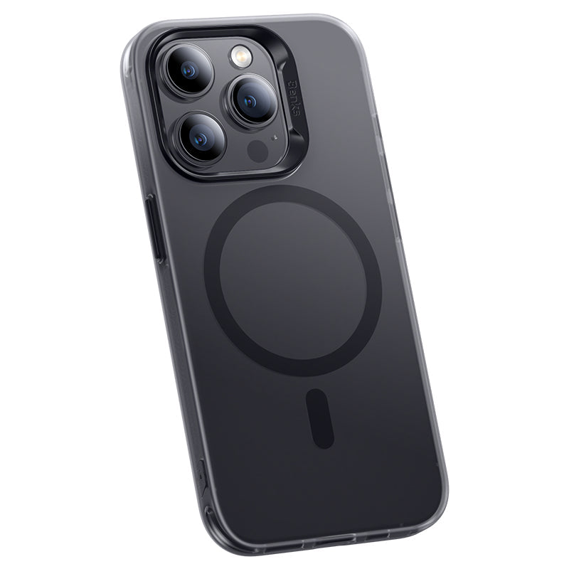 Apple iPhone 15 Pro Max Kılıf M-safe Şarj Özellikli Benks Lucid Armor Kapak