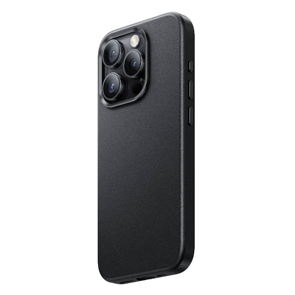 Apple iPhone 15 Pro Max Kılıf M-safe Şarj Özellikli Benks Vintage Leather Kapak - Görsel 2