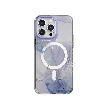 Apple iPhone 15 Pro Max Kılıf M-safe Şarj Özellikli Çift IMD Baskılı Lisanslı Switcheasy Artist-M Veil Kapak - Görsel 2
