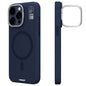 Apple iPhone 15 Pro Max Kılıf M-safe Şarj Özellikli Kamera Standlı Youngkit Bitty Cream Kapak