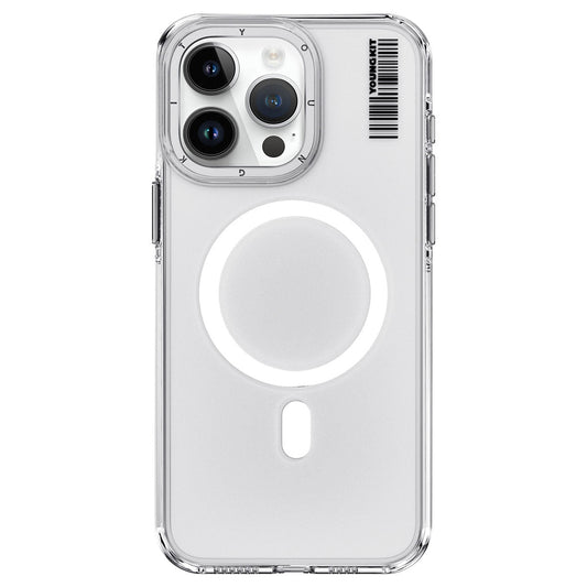 Apple iPhone 15 Pro Max Kılıf M-safe Şarj Özellikli Şeffaf Youngkit Crystal Shield Serisi Kapak