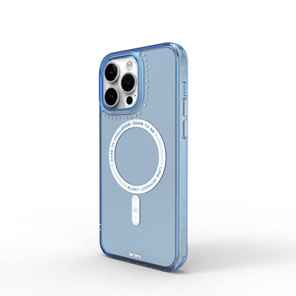 Apple iPhone 15 Pro Max Kılıf M-safe Şarj Özellikli Wiwu Basic Color J Serisi Kapak - Görsel 3