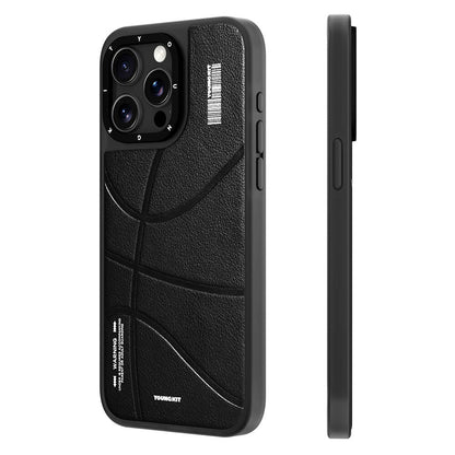 Apple iPhone 15 Pro Max Kılıf M-safe Şarj Özellikli Youngkit Backboard Serisi Leather Kapak - Görsel 2