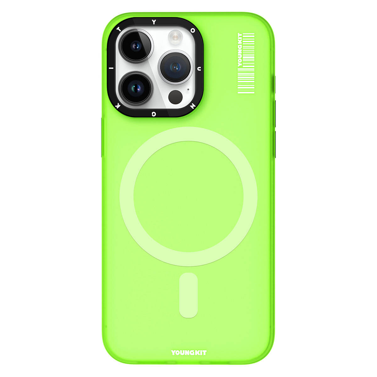 Apple iPhone 15 Pro Max Kılıf M-safe Şarj Özellikli Youngkit Hidden Sand Serisi Kapak - Görsel 6
