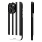 Apple iPhone 15 Pro Max Kılıf M-safe Şarj Özellikli Youngkit Striped Piano Keys Serisi Kapak