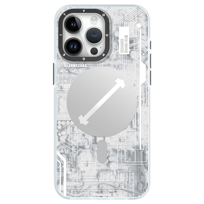 Apple iPhone 15 Pro Max Kılıf M-safe Şarj Özellikli YoungKit Technology Serisi Kapak