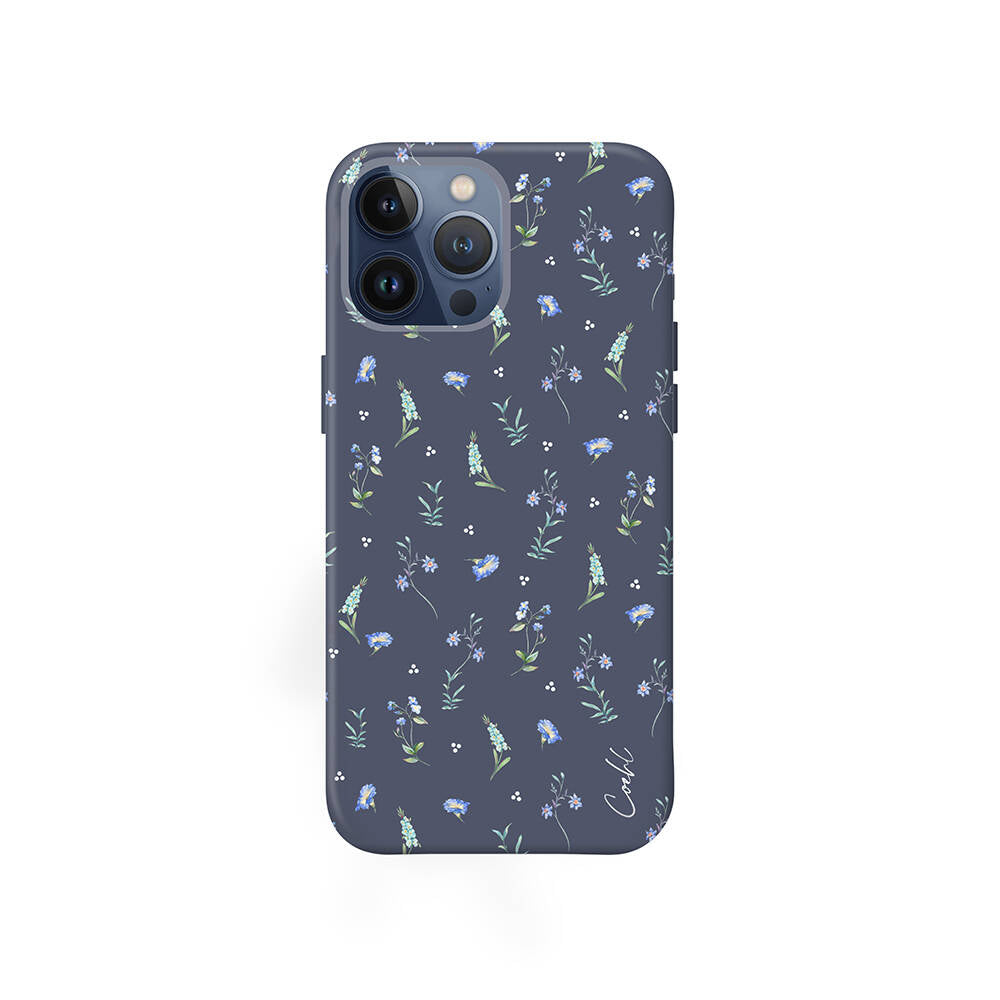 Apple iPhone 15 Pro Max Kılıf Mini Çayır Çiçekleri Desenli Coehl Prairie Kapak - Görsel 3