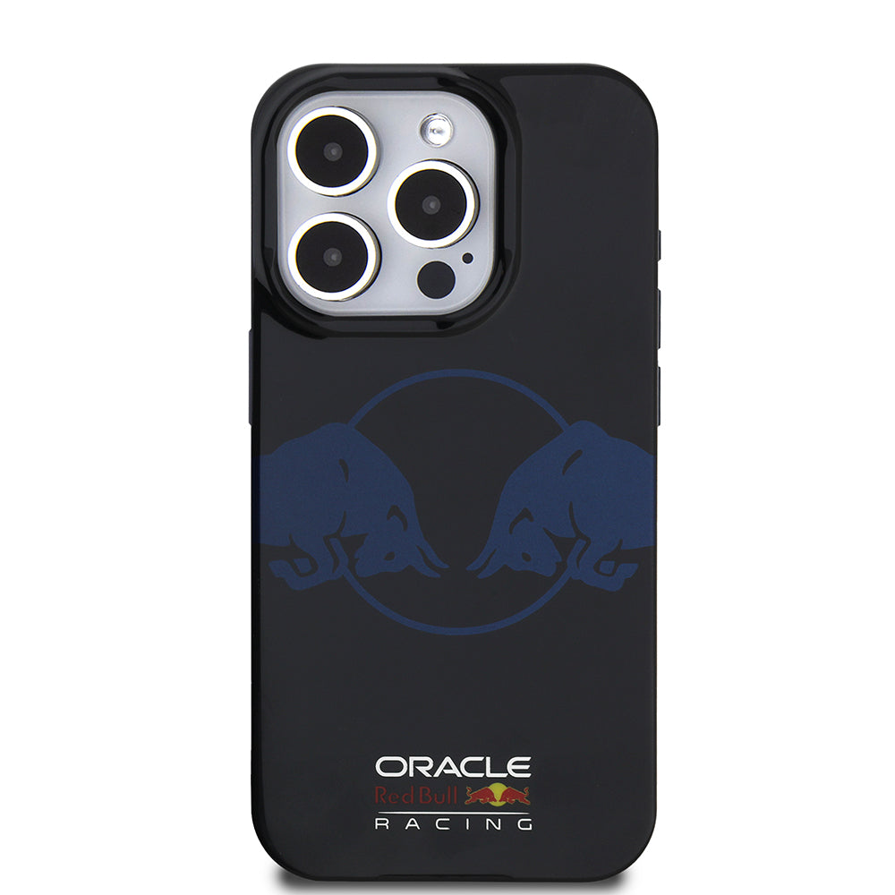 Apple iPhone 15 Pro Max Kılıf Redbull Orjinal Lisanslı M-safe Şarj Özellikli IML Çift Boğa Baskılı Sert PC Kapak - Görsel 2