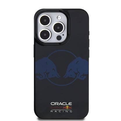 Apple iPhone 15 Pro Max Kılıf Redbull Orjinal Lisanslı M-safe Şarj Özellikli IML Çift Boğa Baskılı Sert PC Kapak - Görsel 2