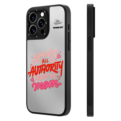 Apple iPhone 15 Pro Max Kılıf Tobias Fonseca Tasarımlı Youngkit Mirror Kapak - Görsel 4