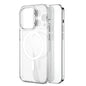 Apple iPhone 15 Pro Max Kılıf Wiwu BC-022 M-safe Şarj Özellikli Şeffaf Transparan Kapak