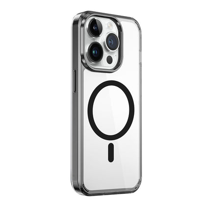 Apple iPhone 15 Pro Max Kılıf Wiwu MCC-101 Magnetic Crystal Sert PC Kapak - Görsel 2