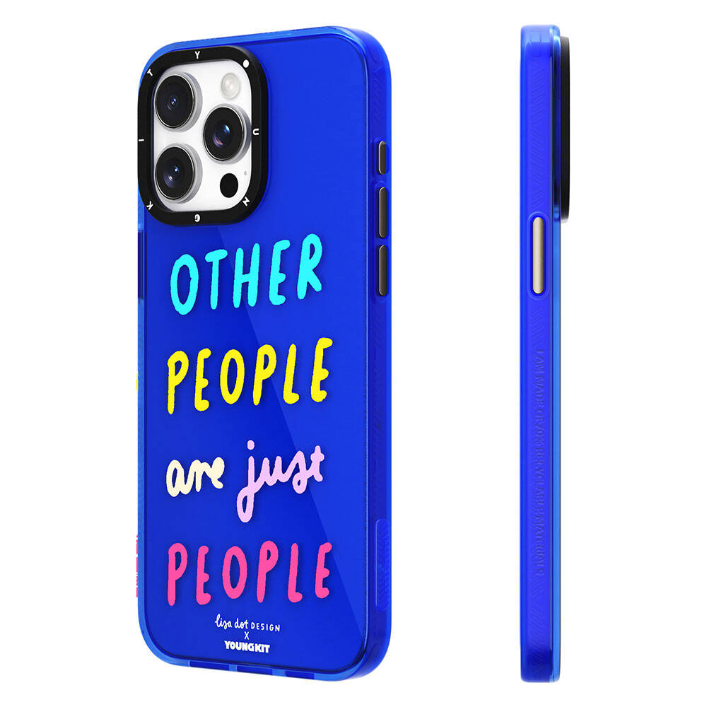 Apple iPhone 15 Pro Max Kılıf Yazı Desenli Youngkit Mindfulness Serisi Kapak - Görsel 4