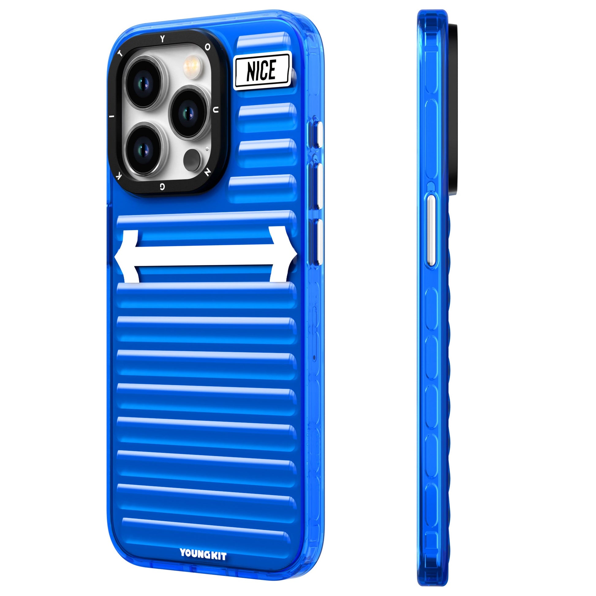Apple iPhone 15 Pro Max Kılıf YoungKit Luggage FireFly Serisi Kapak - Görsel 2
