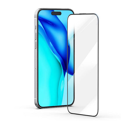 Apple iPhone 15 Pro Max Recci RSP-A23HD Full Transparan Temperli Cam Ekran Koruyucu - Görsel 2