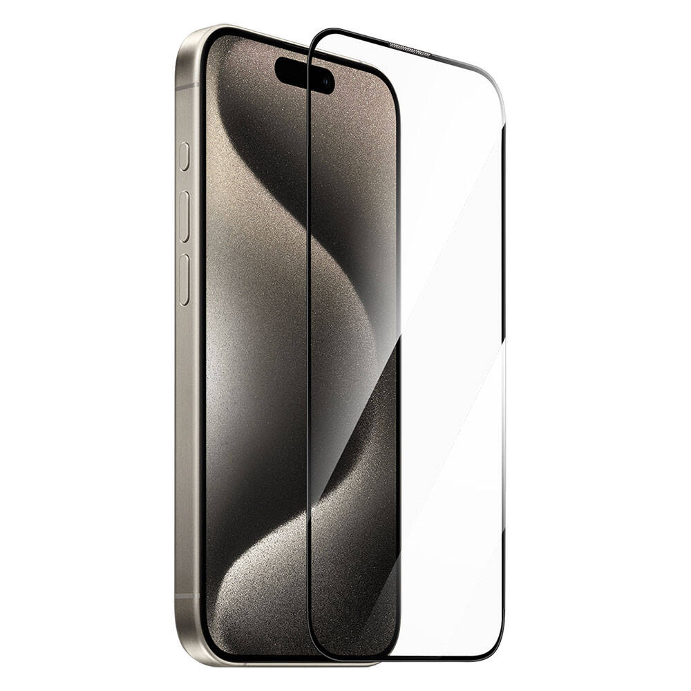 Apple iPhone 15 Pro Wiwu GT-010 Anti-Reflective Polimer Oleofobik Kaplama Ultra İnce Temperli Cam Ekran Koruyucu - Görsel 2