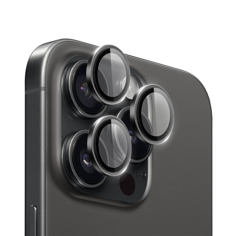Apple iPhone 15 Pro Wiwu LG-003 Lens Guard Çizilmeye Karşı Dayanıklı Safir Kamera Lens Koruyucu - Görsel 4