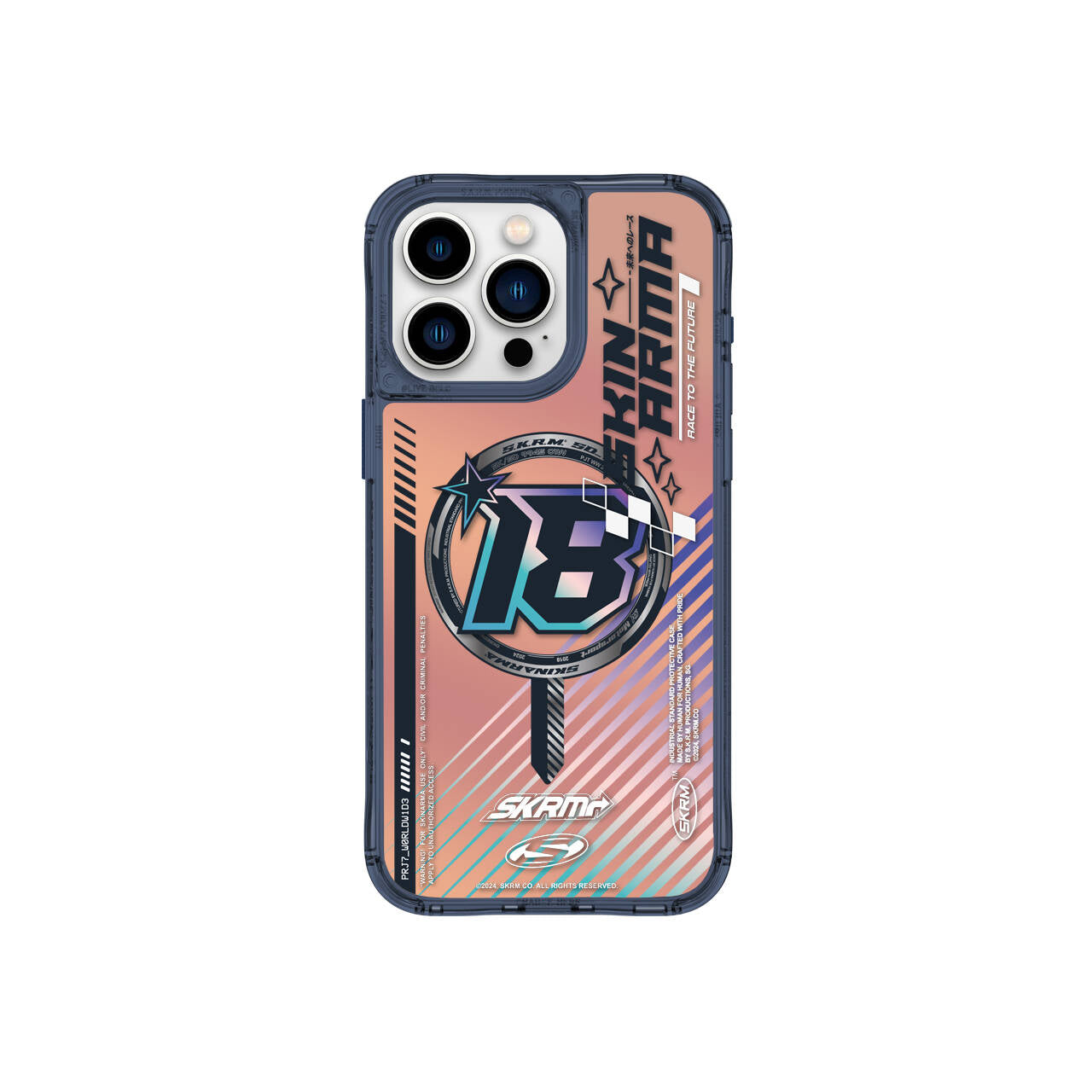 Apple iPhone 15 Pro Max SkinArma M-safe Şarj Özellikli Sticker Yapıştırmalı Drift Kapak - Görsel 2