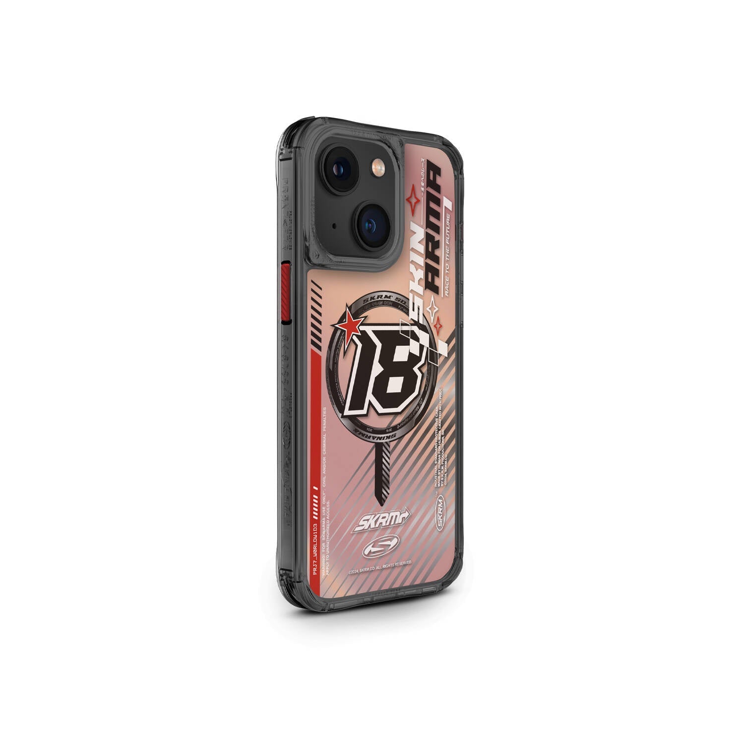 Apple iPhone 15 SkinArma M-safe Şarj Özellikli Sticker Yapıştırmalı Drift Kapak