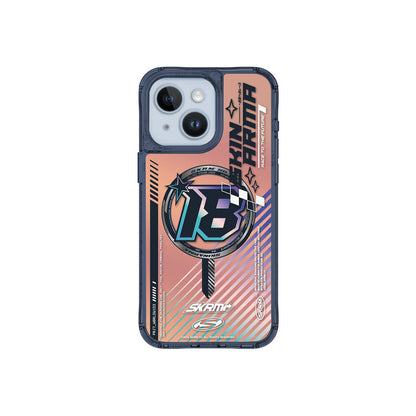 Apple iPhone 15 SkinArma M-safe Şarj Özellikli Sticker Yapıştırmalı Drift Kapak - Görsel 2