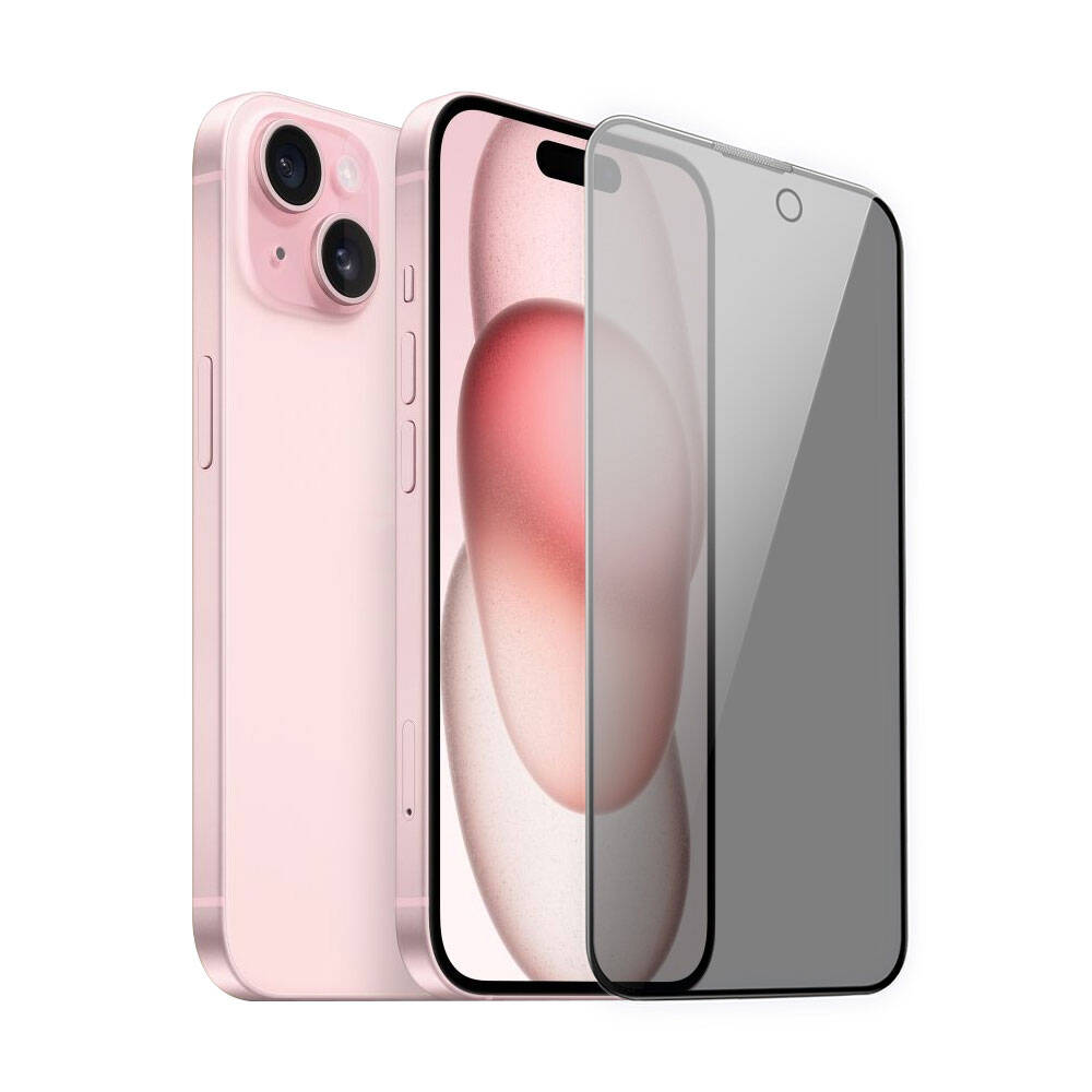 Apple iPhone 15 Wiwu iPrivacy HD Anti-Peep Ekran Koruyucu - Görsel 2