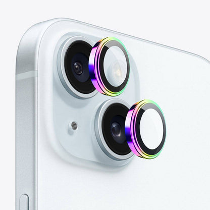 Apple iPhone 15 Wiwu Lens Guard Metal Kamera Lens Koruyucu - Görsel 2