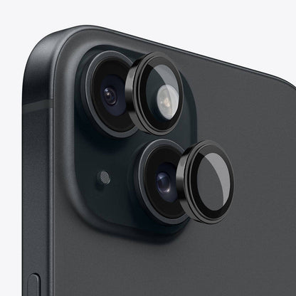 Apple iPhone 15 Wiwu Lens Guard Metal Kamera Lens Koruyucu - Görsel 5