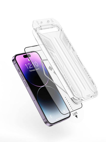 Apple iPhone 15 Wiwu SQ-005 Easy İnstall iVista Super Hardness Ekran Koruyucu - Görsel 2