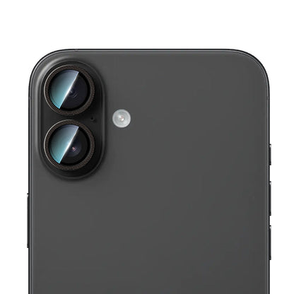 Apple iPhone 16 CaseWorld Karbon Fiber Serisi Anti Reflective Ultra Clear Full Kamera Lens Koruyucu - Görsel 2