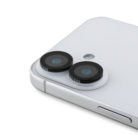 Apple iPhone 16 Guess Original Licensed Metal Camera Lens Protector