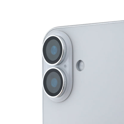 Apple iPhone 16 Guess Orjinal Lisanslı Metal Kamera Lens Koruyucu - Görsel 3