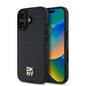 Apple iPhone 16 Kılıf DKNY Orjinal Lisanslı M-safe Şarj Özellikli 3D Yazılı Repeat Pattern Kapak