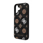 Apple iPhone 16 Kılıf Guess Orjinal Lisanslı M-safe Şarj Özellikli 4G Desenli Yazı Logolu Peony Kapak
