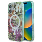 Apple iPhone 16 Kılıf Guess Orjinal Lisanslı M-safe Şarj Özellikli IML Baskılı Jungle Ring Kapak