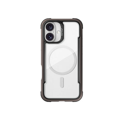 Apple iPhone 16 Kılıf M-safe Şarj Özellikli Airbagli Raptic Shield Serisi Şeffaf Arka Yüzey Kapak - Görsel 6
