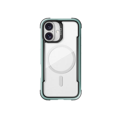 Apple iPhone 16 Kılıf M-safe Şarj Özellikli Airbagli Raptic Shield Serisi Şeffaf Arka Yüzey Kapak - Görsel 5