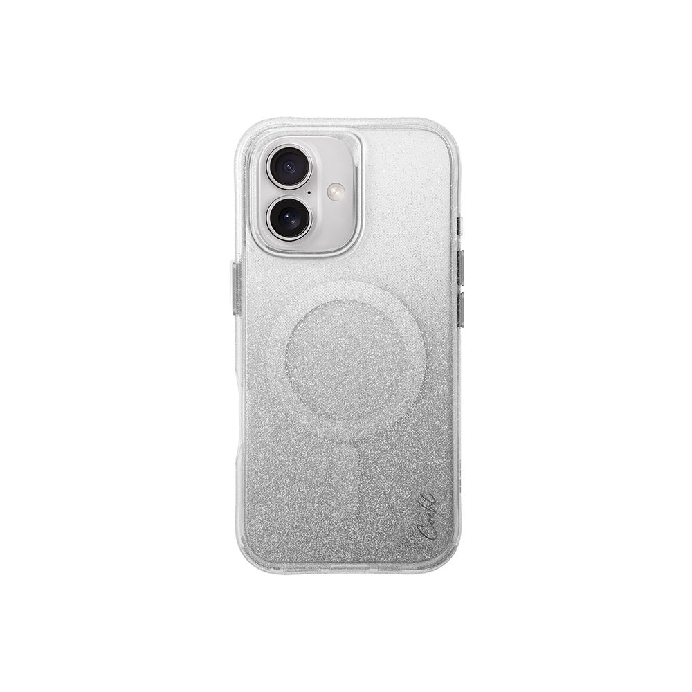 Apple iPhone 16 Kılıf M-safe Şarj Özellikli Simli Arka Yüzey Askı Aparatlı Coehl Lumino Kapak - Görsel 2