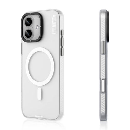 Apple iPhone 16 Kılıf M-safe Şarj Özellikli Youngkit Hidden Sand Serisi Kapak