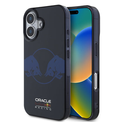 Apple iPhone 16 Kılıf Redbull Orjinal Lisanslı M-safe Şarj Özellikli IML Çift Boğa Baskılı Sert PC Kapak - Görsel 2