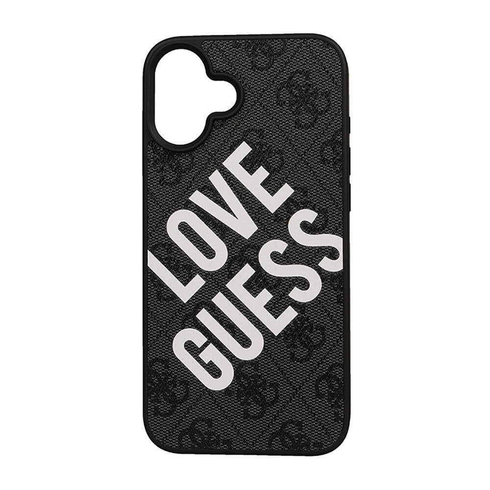 Apple iPhone 16 Plus Kılıf Guess Orjinal Lisanslı Big Love Guess Kapak - Görsel 2