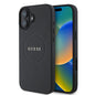 Apple iPhone 16 Plus Kılıf Guess Orjinal Lisanslı M-safe Şarj Özellikli Yazı Logolu Grained Kapak
